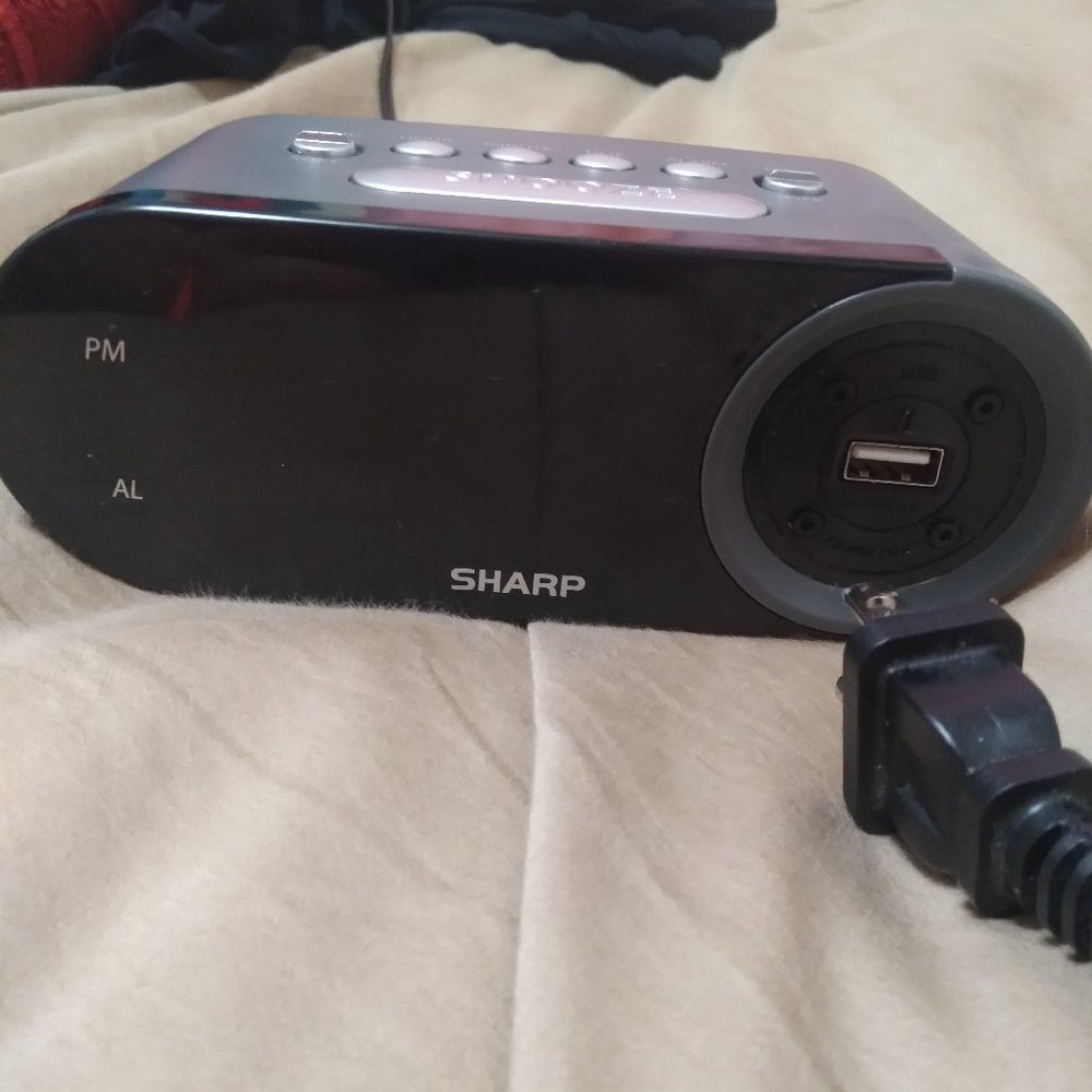 Sharp Digital Alarm Clock